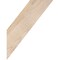 Ekena Millwork 5 1/2"W x 14"D x 18"H Traditional Smooth Knee Brace, Douglas Fir BRC06X14X18TRA00SDF - alternate 4